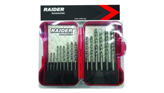 Masonry Drill Bits 15pcs. &oslash;3-10mm Set image