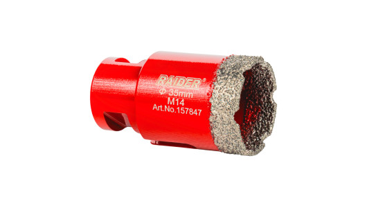 Holesaw Diamond Dry M14 &oslash;35mm image