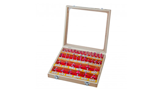 Freze profilate Router bits &oslash;8mm set 35pcs image