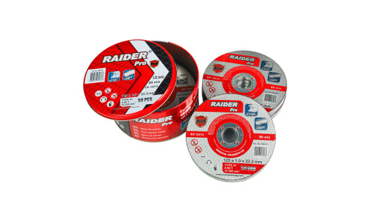 Cutting Disc Metal 125х1.0х22.2mm A60T Inox in metal box 50p image