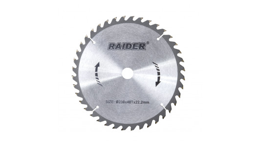 Диск за циркуляр 230х40Тх22.2mm RAIDER RD-SB02 image