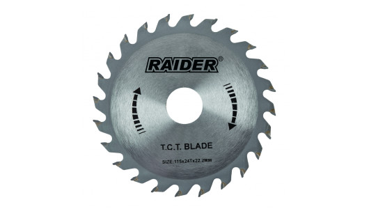 Диск за циркуляр 115х24Tх22.2mm RAIDER RD-SB13 image