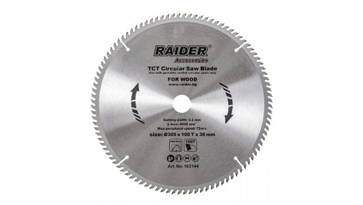 Disc circular pentru lemn 305x100Tx30mm image