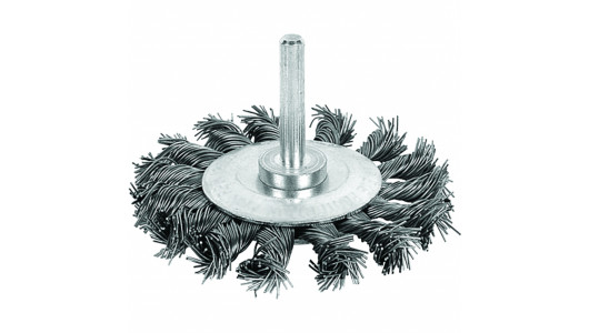 Четка за бормашина плоска плетена &oslash;75mm (3") image
