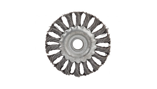 Perie circulara rotativa pentru polizor unghiular 150mm image