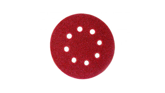 Шкурка за ексцентършлайф &oslash;125mm К180 с 8 отвора 10бр image