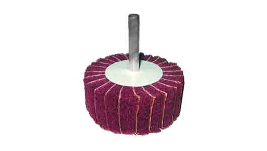 Flap wheel burnishing mop &oslash;64mm for power drill image