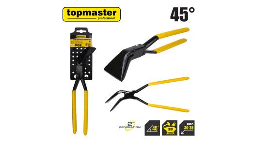 Клещи тенекеджийски извити 45&deg; ТМР image