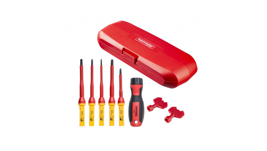 Insulated screwdrivers 1000V, interchangeable, 8 parts TMP image