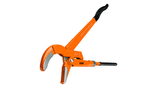 Swedish type pipe wrench 1_1/2" angl.45&deg; GD image