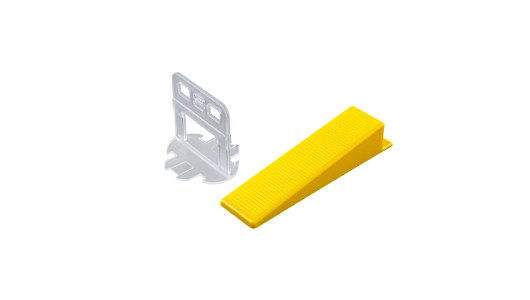 Tile leveling system 1.5mm (200 clips and 100 wedges) TMP image