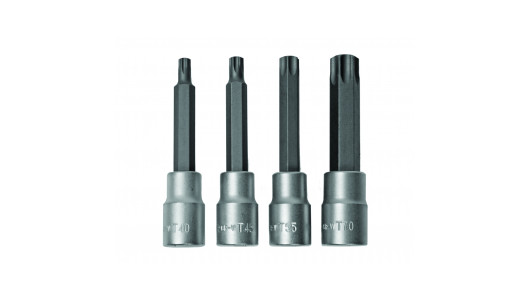 Star socket bit 12 T40-T70 - 4 pcs TMP image