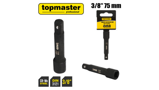 Удължение ударно 3/8" х 75 mm TMP image
