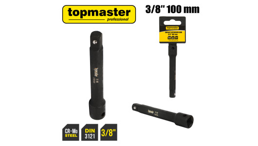Impact 3/8" Extension Bar - 100mm TMP image