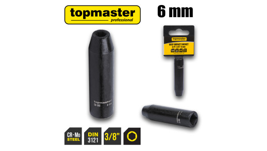 Tubulara adanca de impact ⅜" x 6mm TMP image