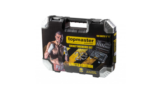 108Pcs/Trusa tubulare 1/4"&1/2" 4-32mm CrV TMP image