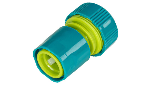 Plastic 3/4&rdquo; hose connector with stop TG image