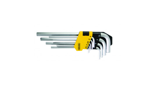 Шестограми 1.5-10mm к-т 9бр дълги CR-V Topmaster Professional image