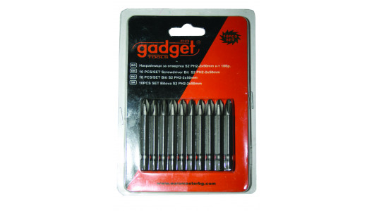10 pcs/set Screwdriver bit S2 PH-2x50mm GD image