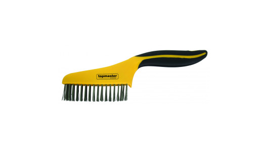 Четка телена неръждаема стомана 4 реда 250mmTopmaster Professional image