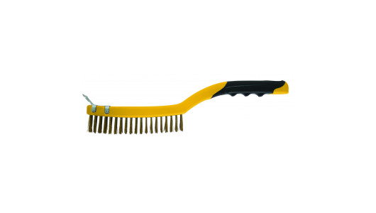 Brass wire brush 4 rows TMP image