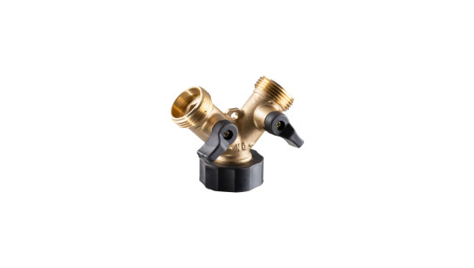 2-way brass connector 3/4" TG image