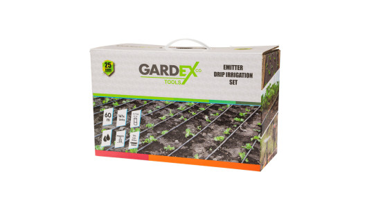 Emitter Drip Irrigation Set 60 m 167x Units HARVEST GX image