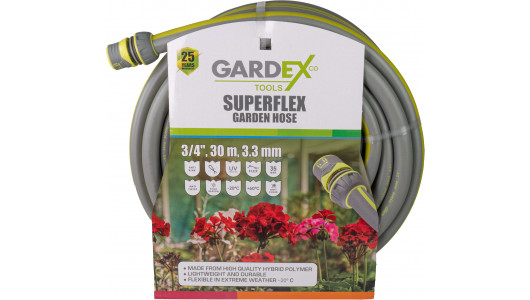 Маркуч градински SUPERFLEX 3/4", 30m, 3.3mm GX image