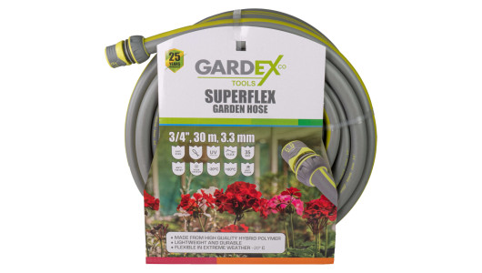 Маркуч градински SUPERFLEX 3/4", 30m, 3.3mm GARDEX image
