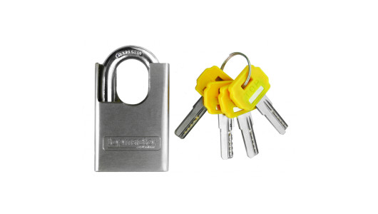 Zink pad lock 50mm TMP image