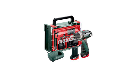 Винтоверт акум. 12V 34Nm METABO POWERMAXX BS 2x2Ah SET image