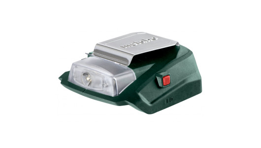 Зарядно USB акум. 2 А + фенер METABO PA 14.4-18 LED image