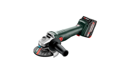 Ъглошлайф акум. 125mm METABO W 18 L 9-125 2X4.0AH image