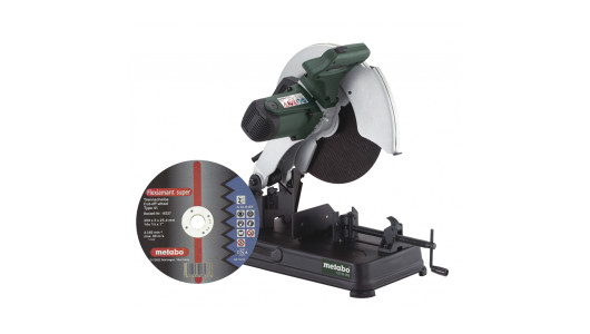 Ъглошлайф стационарен &oslash;355mm 2300W METABO CS 23-355 + диск image