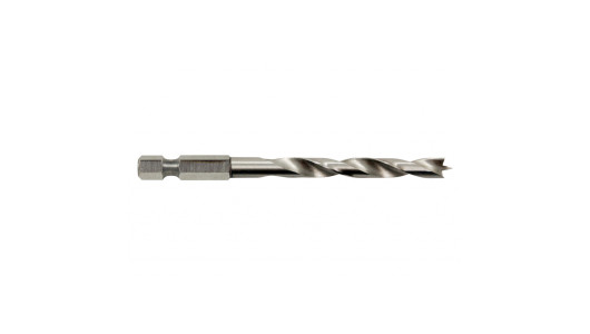 Wood twist drill hex shank 8 mm image