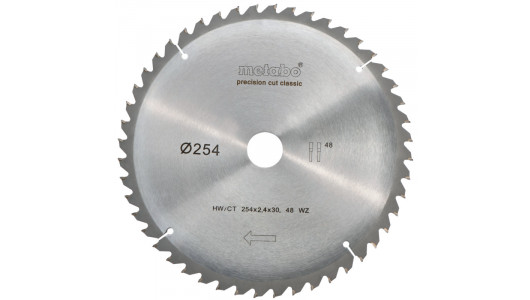 Circular saw-blade HW/CT 254x30, 48 WZ 5 image