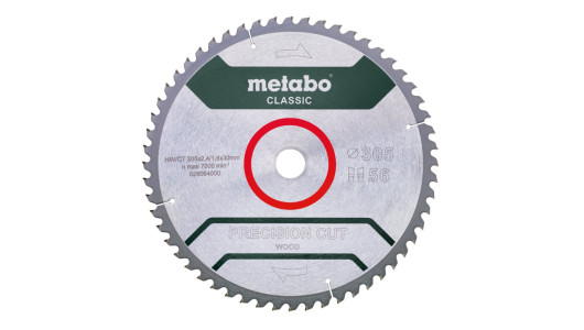 Диск за циркуляр &bdquo;Precision Cut - Classic&ldquo;,305x30, Z56 WZ 5&deg; image