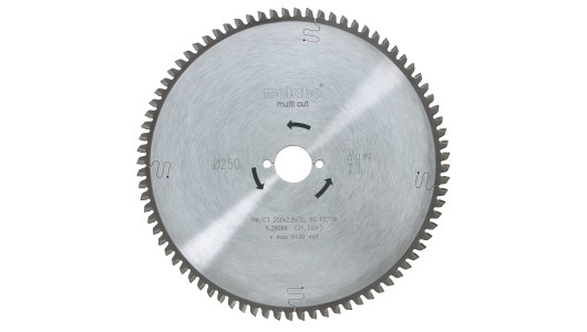 Circular saw-blade HW/CT 250x30, 80FZ/TZ image