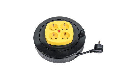 Cable reel 15M 4 sockets 3x1.5mm2 MK image