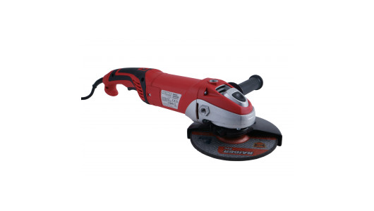 Ъглошлайф 180mm 1400W плавен старт рег. обороти RAIDER RD-AG10T image