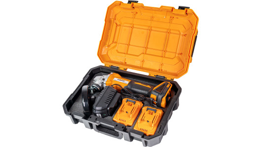Brushless Angle Grinder &Oslash;125mm 18V 2x4Ah case BK-BAG73 image