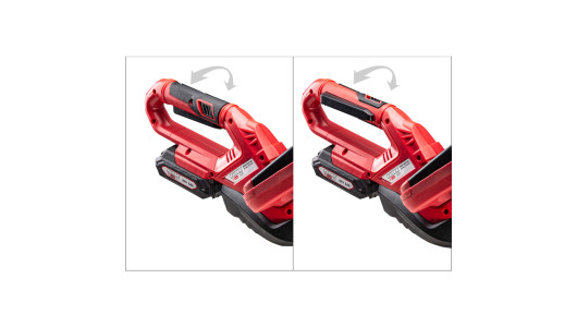 R20 Резачка за храсти 560mm 14mm върт рък. 2Ah Set RAIDER PRO RDP-SHT20 image