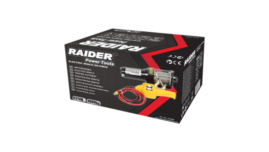 Electric winch 12V 1360kg 3000lbs 2.2 kW &Oslash;4.8mm 14m RD-EW09 image
