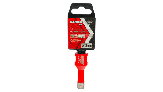 Holesaw Diamond Dry M14 &oslash;12mm image