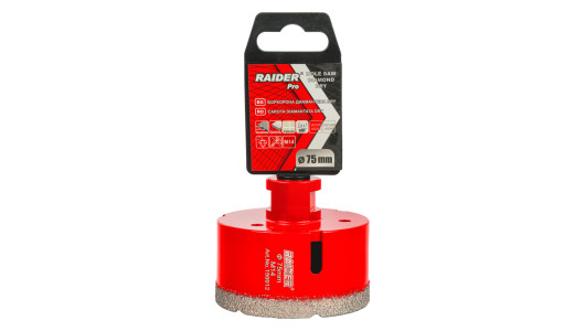 Diamond for Hard Ceramics Hole Saws Dry M14 &Oslash;75mm image