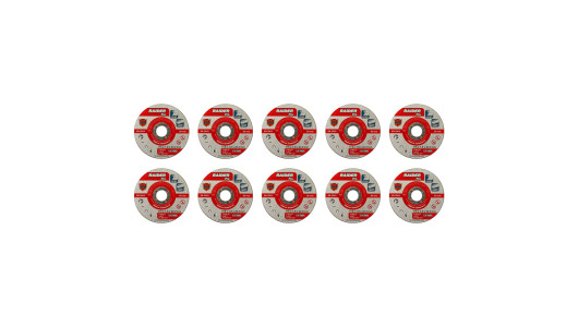 Диск за метал 115х1.0х22.2mm A60T Inox мет кутия 10бр. RDP image