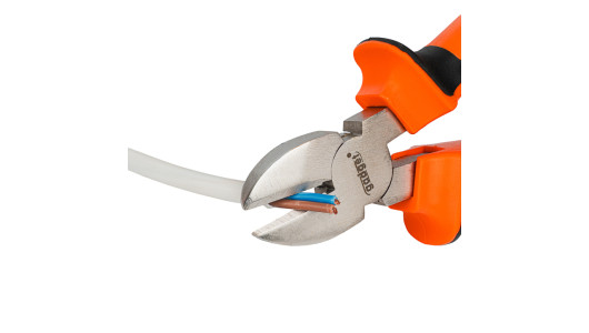 Diagon. cutting pliers bi-material handle 200mm GD image