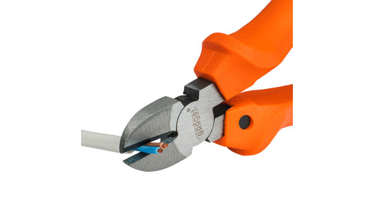 Diagonal cutting pliers plastic handle 150mm GD image