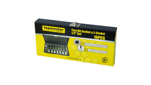 Set tubulare 1/2" 16pcs CR-V TMP image