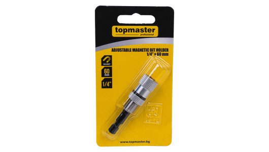 Adaptor magnetic pt. biti gips carton 1/4"x 60mm CR-V TMP image